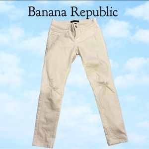 Banana Republic white Jeggings 00